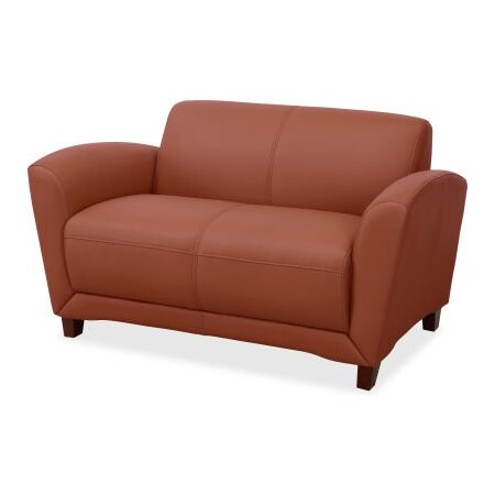 Lorell Lorell Reception Loveseat - Mahogany LLR68947